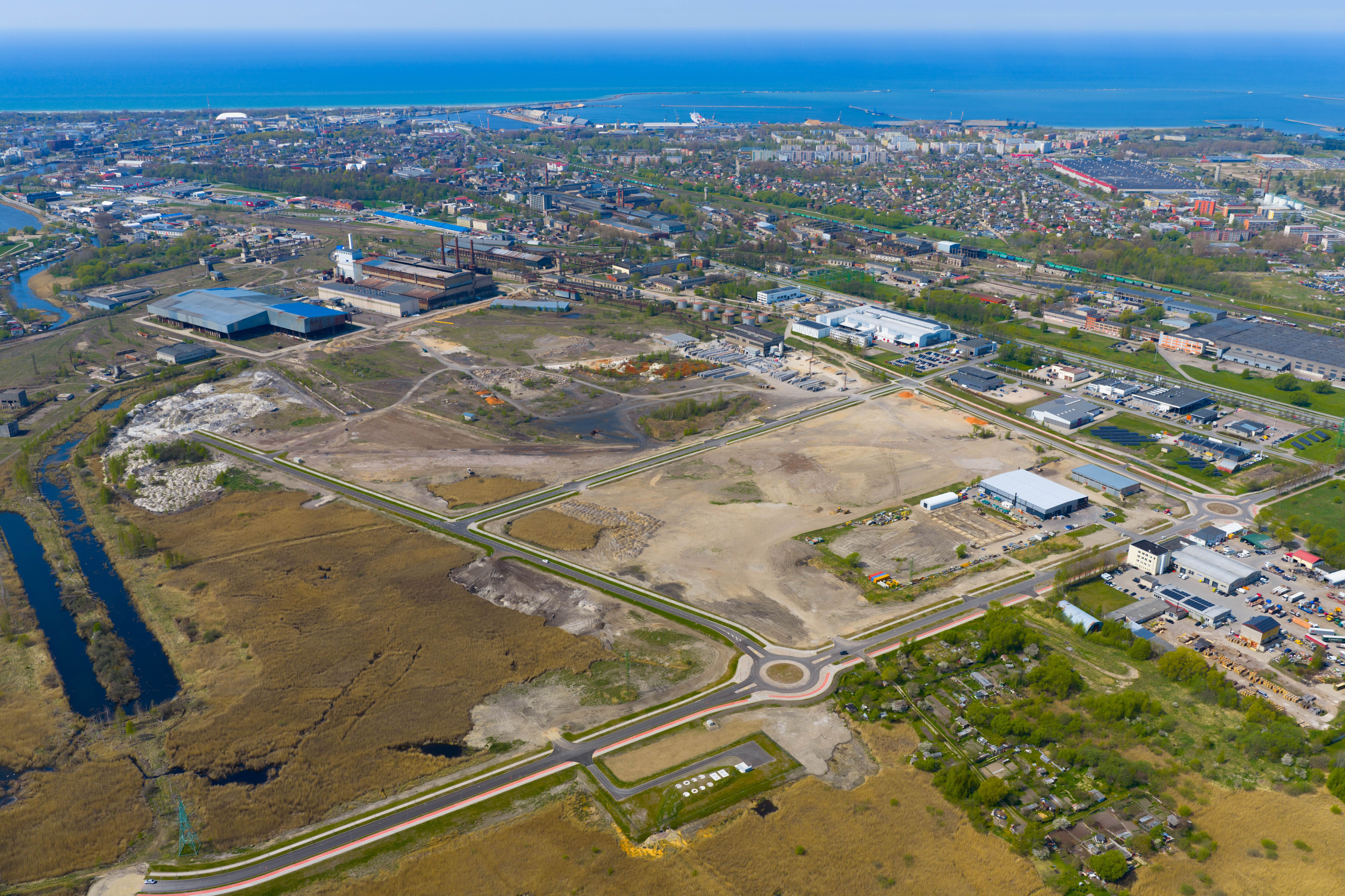 “Liepājas industriālais parks ar izbūvētām ielām un inženierkomunikācijām”